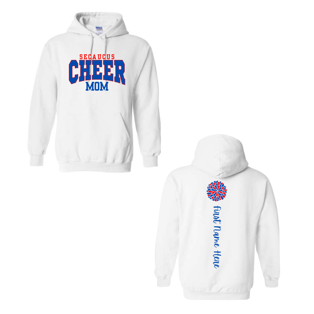 Secaucus High School Cheer Team : Cheer Dad Hoodie Customized