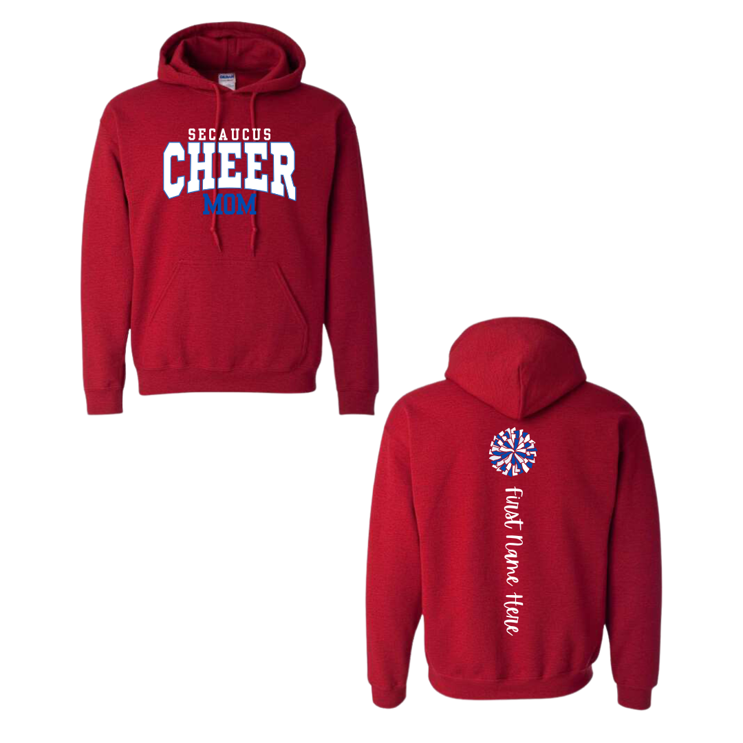 Secaucus High School Cheer Team : Cheer Dad Hoodie Customized