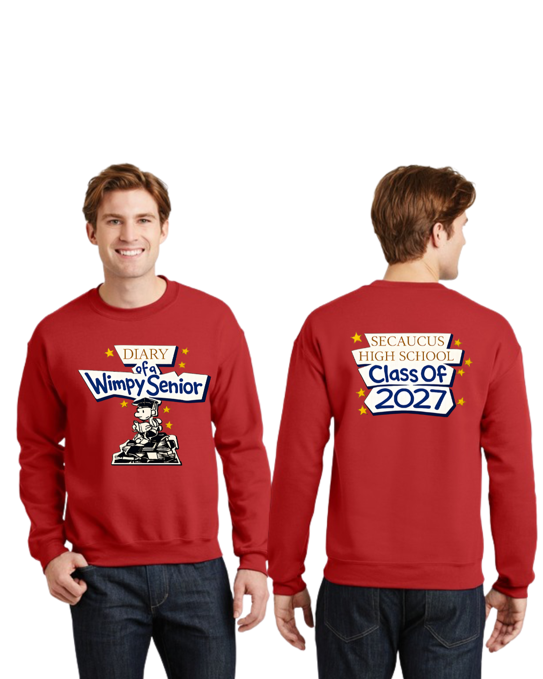 SHS Class Of 2027 Senior Year Unisex Crewneck Sweatshirt Approved Design