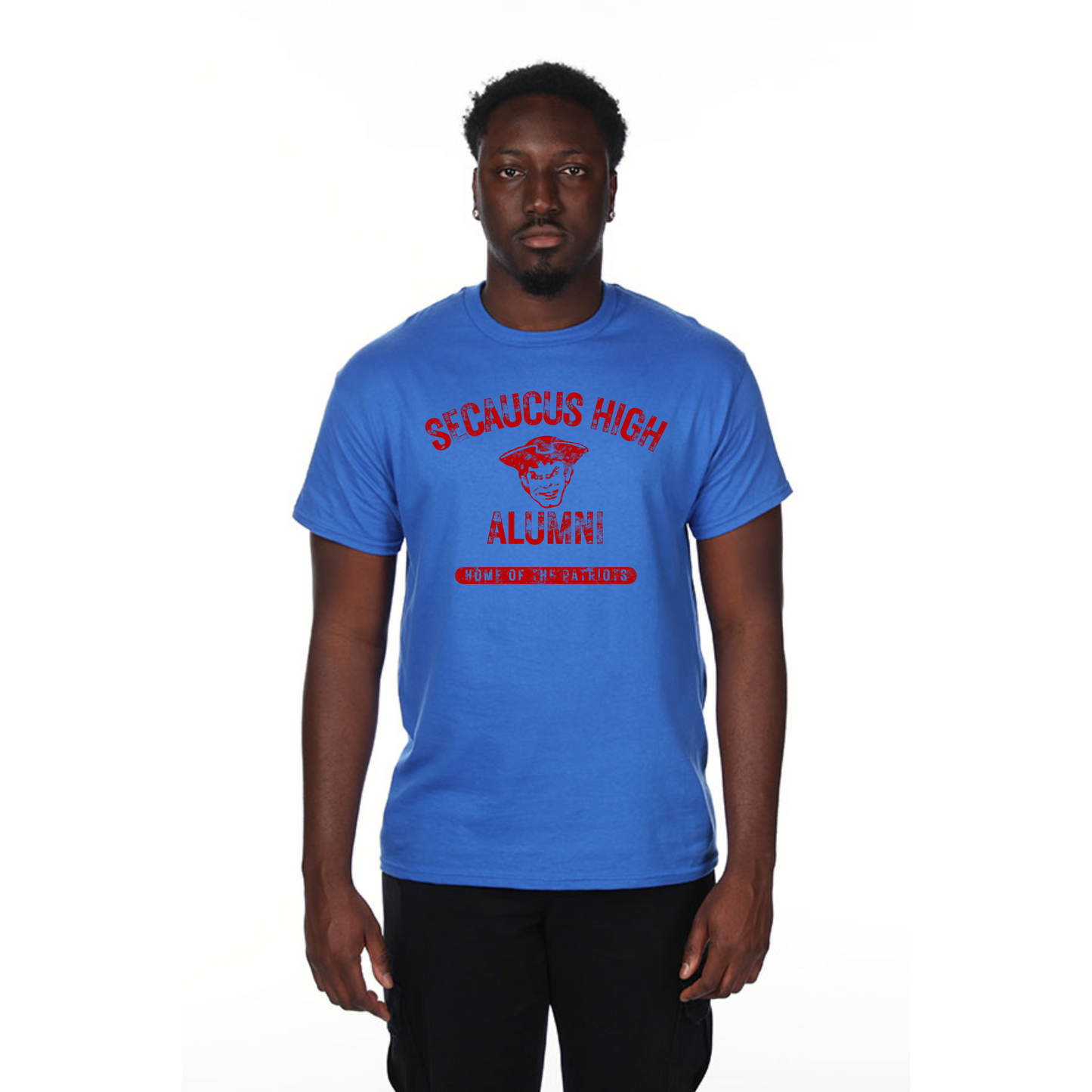 Alumni Royal Blue Short Sleeved Shirt : Vintage Style