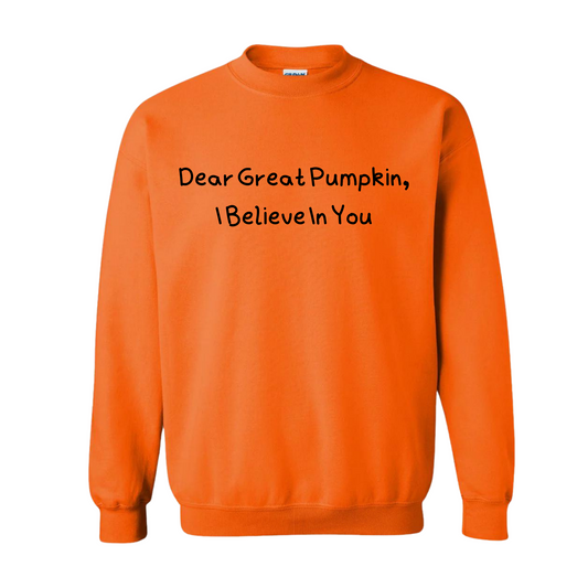 Dear Great Pumpkin Crewneck