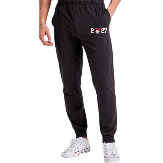 Black Unisex Cotton Joggers with Pockets