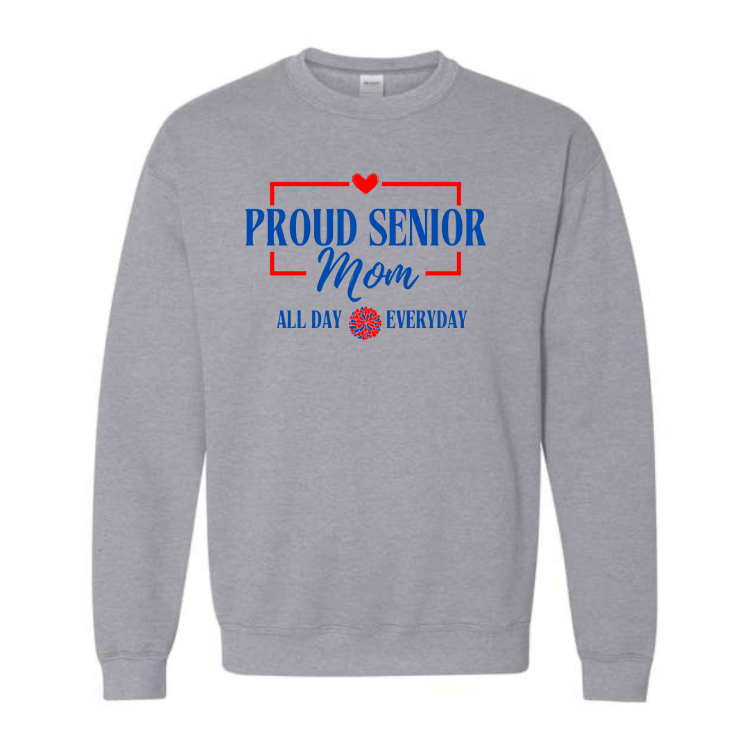 Proud Senior Mom (Gray Garment)