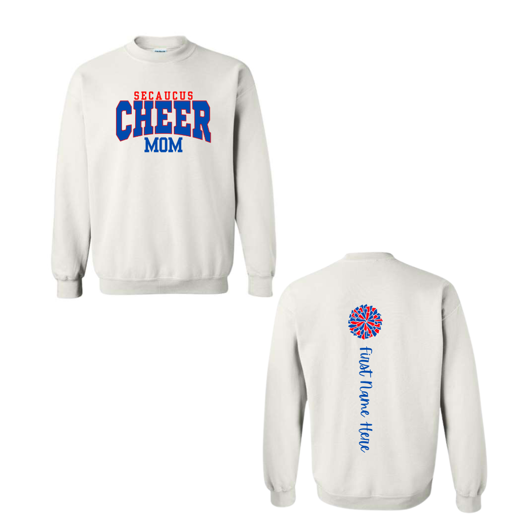 Secaucus High School Cheer Team : Cheer Mom Crewneck Customized