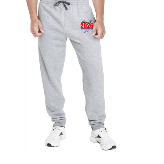 Ash Gray Unisex Fleece Joggers with Pockets