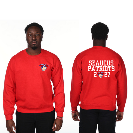 Red Unisex Crewneck