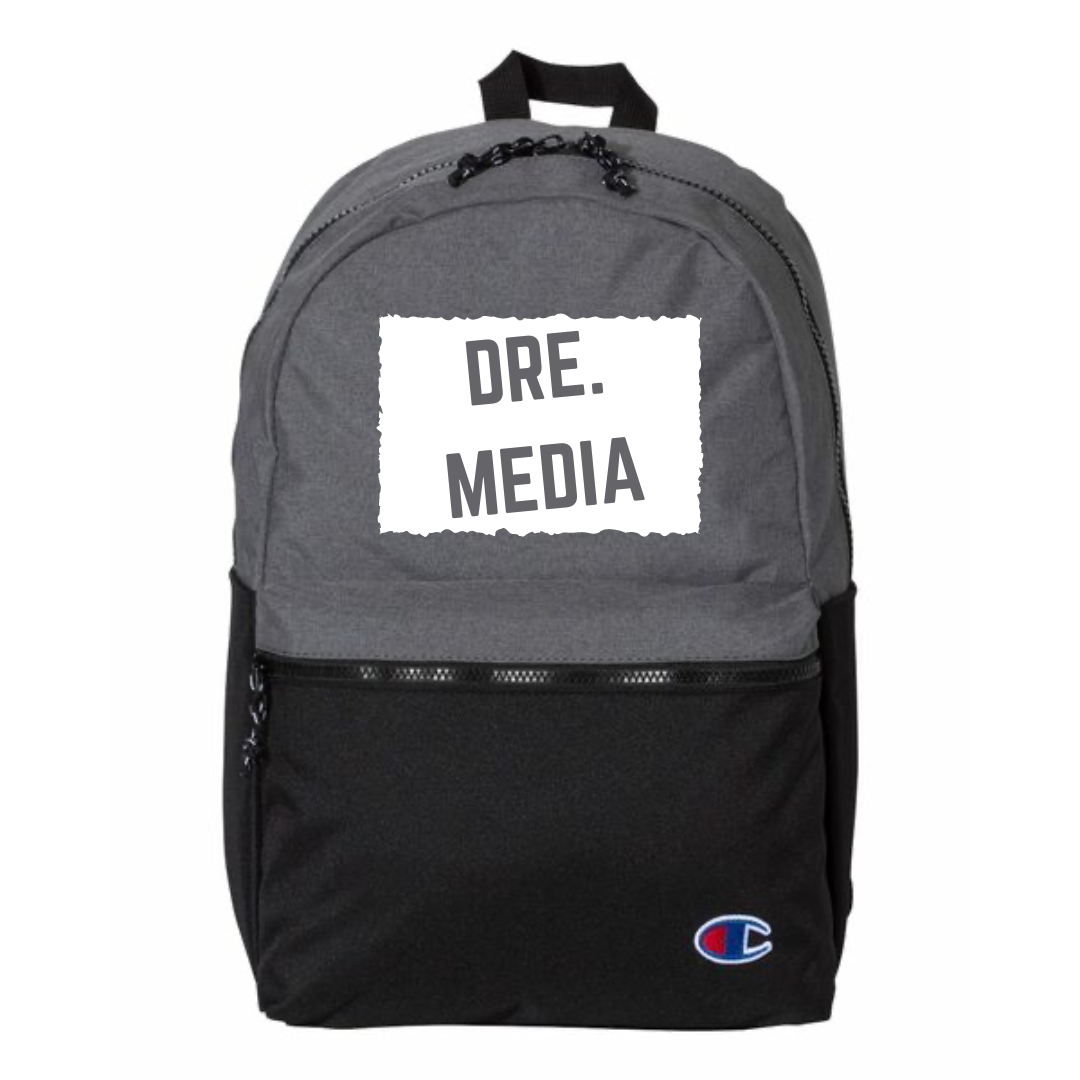 Dre.Media Season 16 Heather Gray Champion Backpack