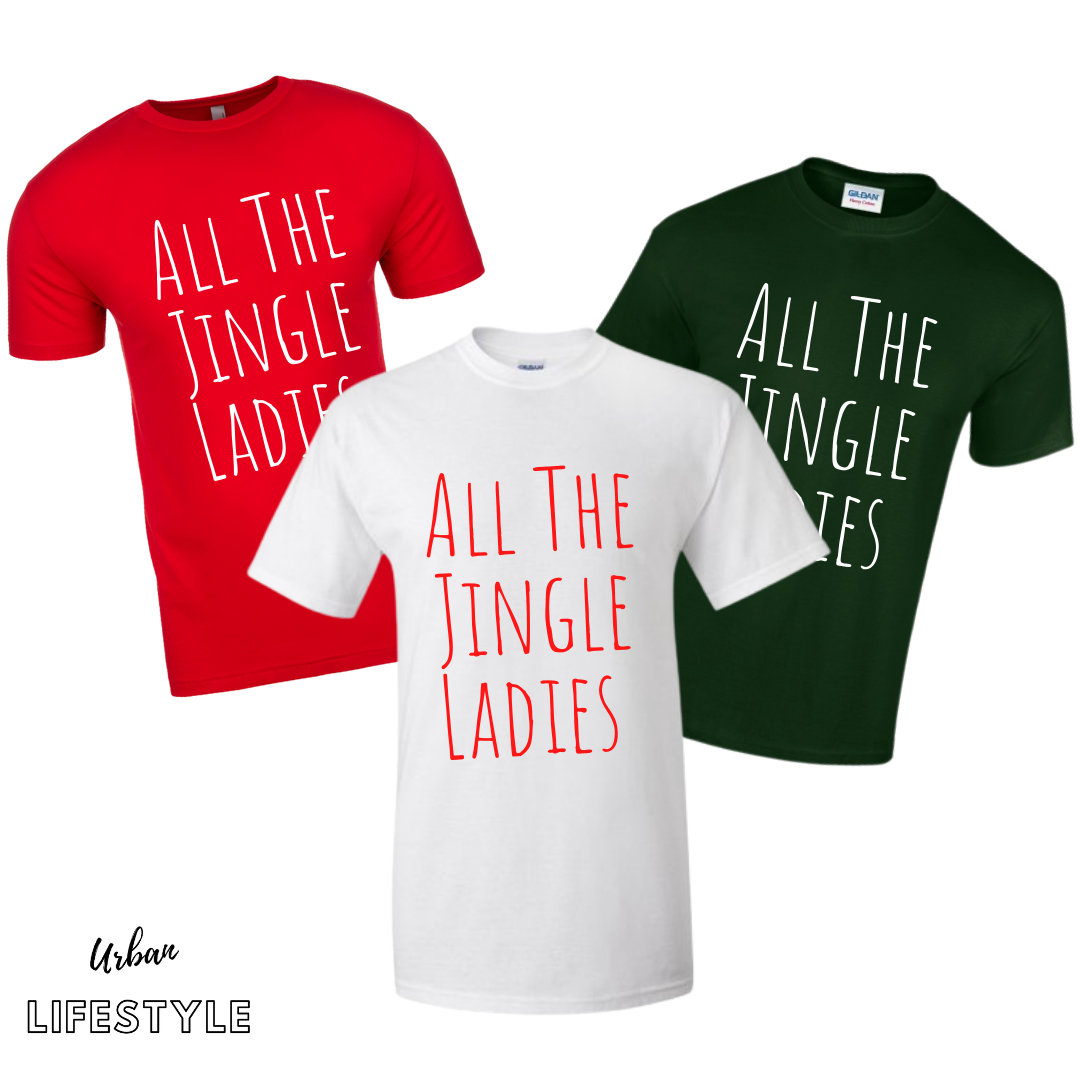 All The Jingles Ladies T-shirt