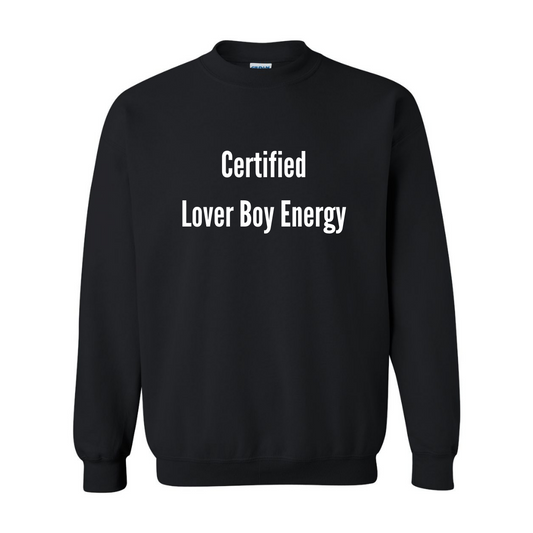 Certified Lover Boy Energy