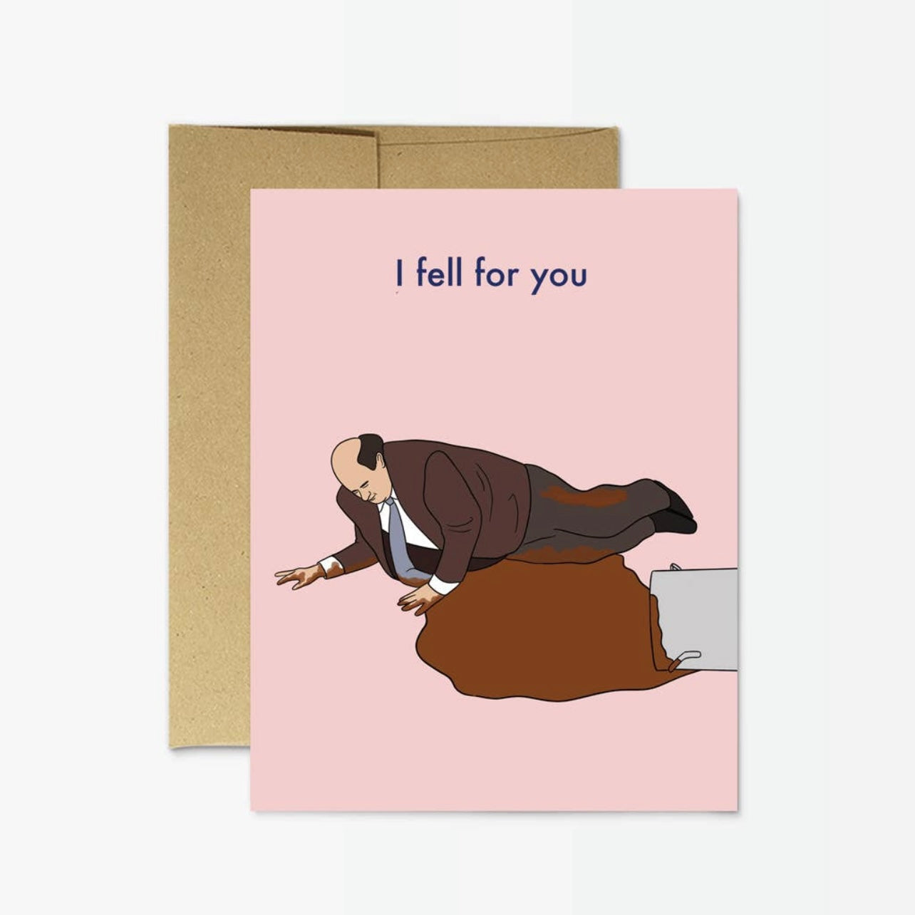Kevin Fell for You Card